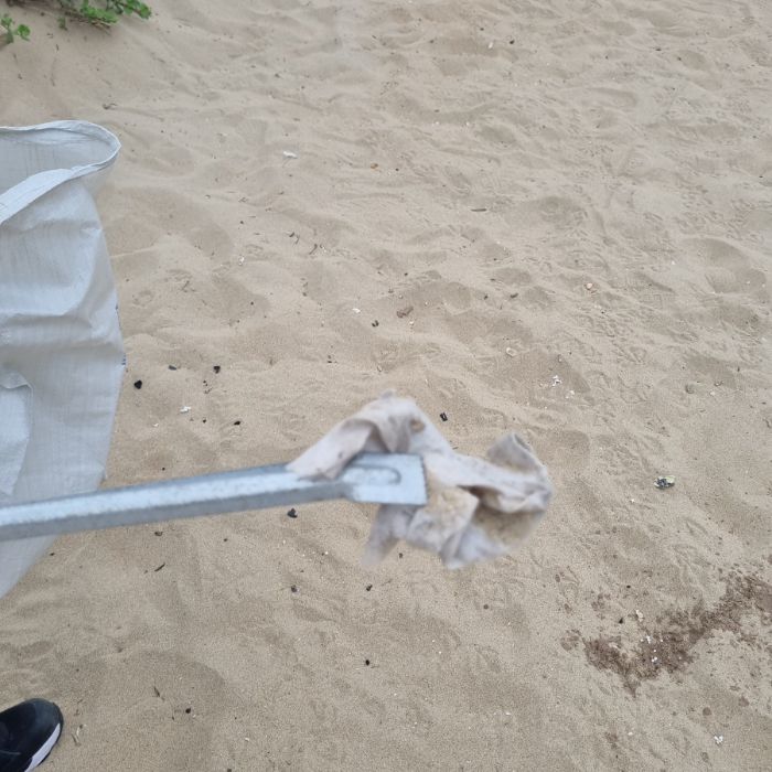 왕산해수욕장 정화 사진 3