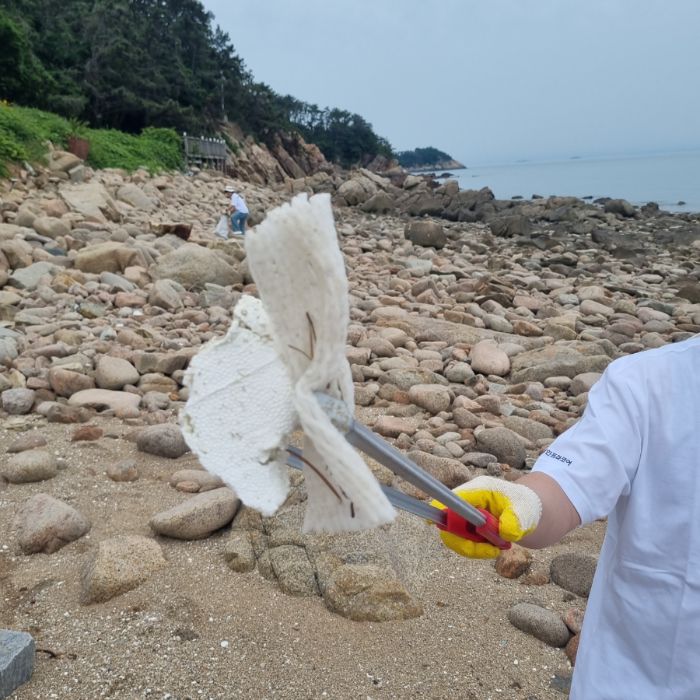 왕산해수욕장 정화 사진 13