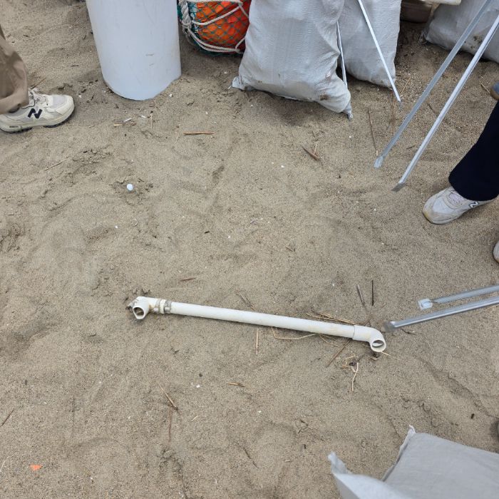 장포리해변 정화 사진 3