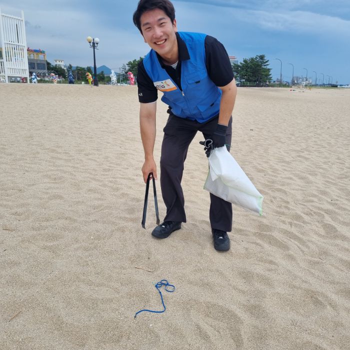 켄싱턴해변 정화 사진 2