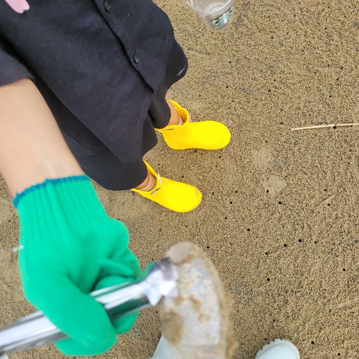 송림해변 정화 사진 3