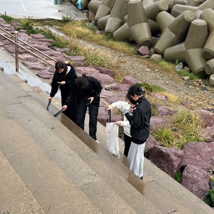 승두말해변 정화 사진