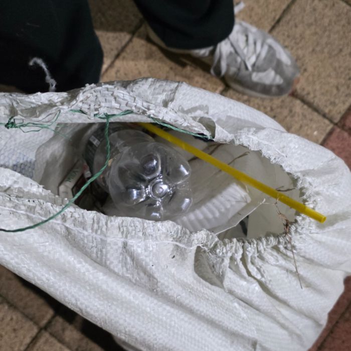 목포해양대학교 앞바다 정화 사진