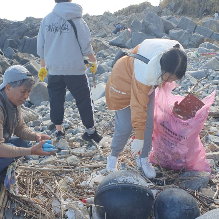 소바위해변 정화 사진 5