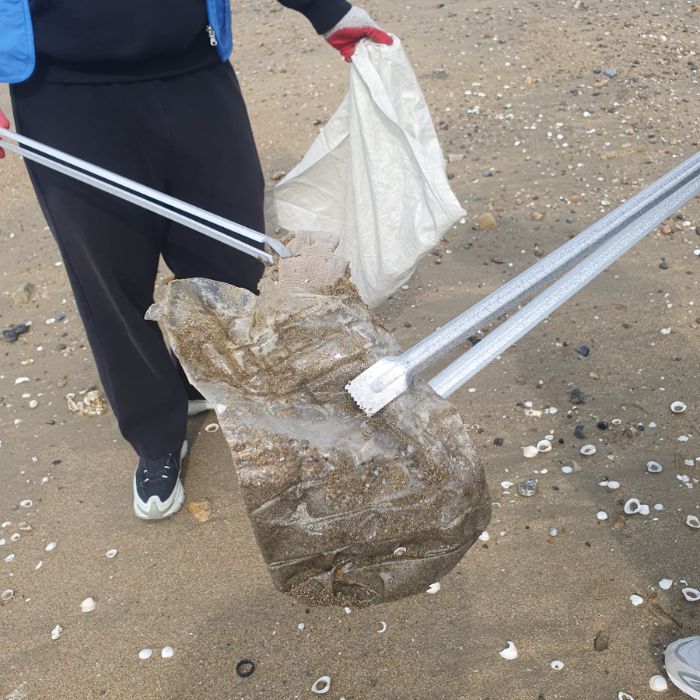 장포리해변 정화 사진 4