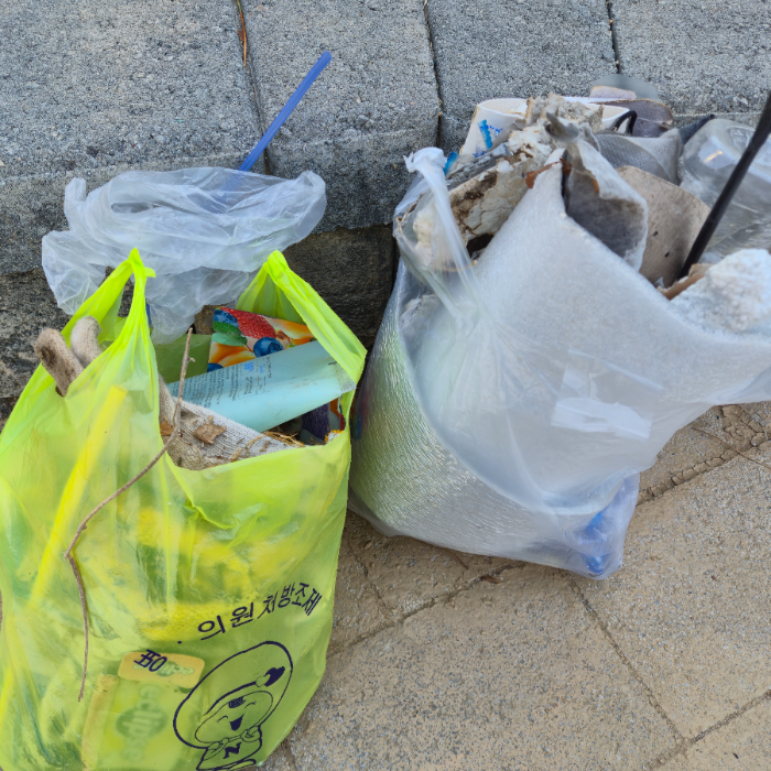  통영시.동네.쓰레기.플로깅