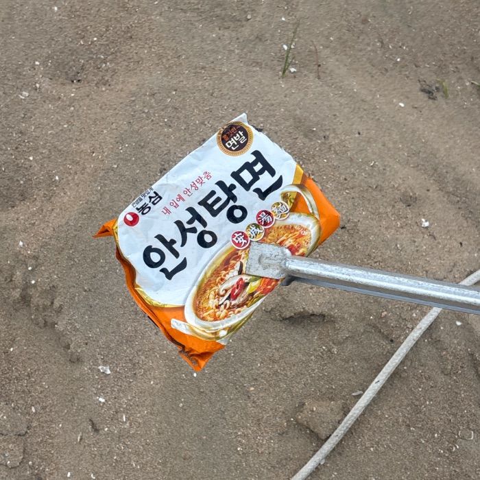 왕산해수욕장 정화 사진 2