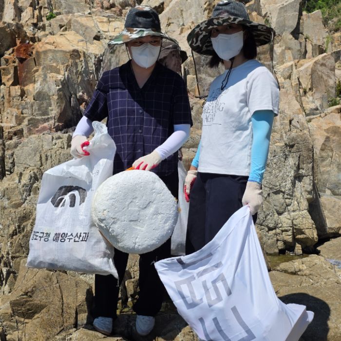 함께 만드는 깨끗한 해변! 26바다의날 해변 플로깅(부산 영도 중리노을전망대) 9