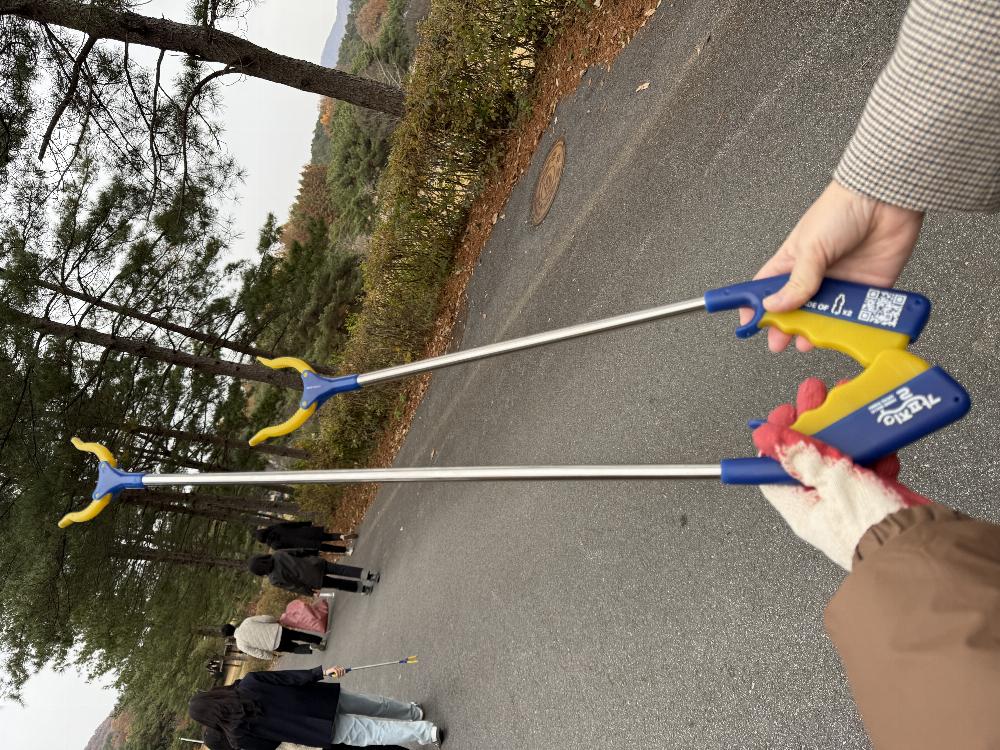 충남.독립기념관.청소.폐플라스틱