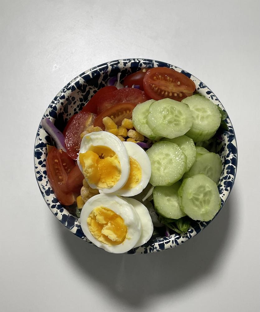 경북.집식탁.점심식사.샐러드